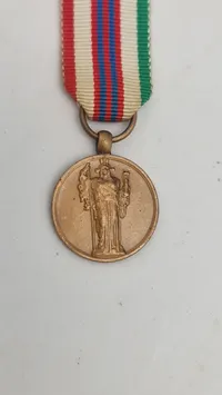 Italiensk WW2-medalje fra modstandsbevægelsen. Miniature. Original
