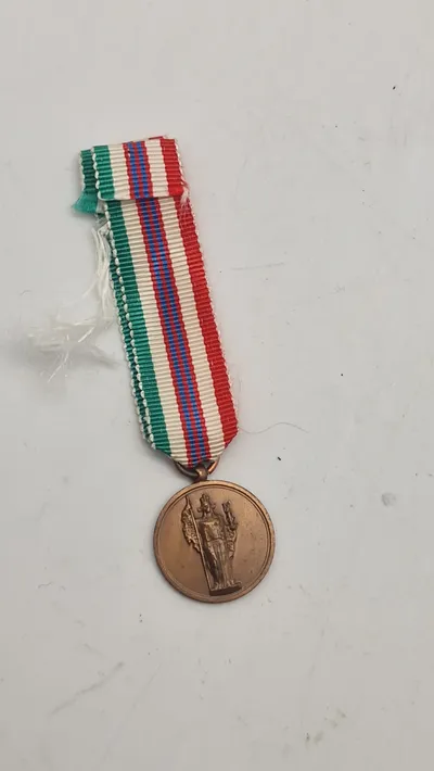 Italiensk  mindemedalje for befrielseskrigen 1943-1945 (Medaglia commemorativa della guerra di liberazione). Miniature. Original