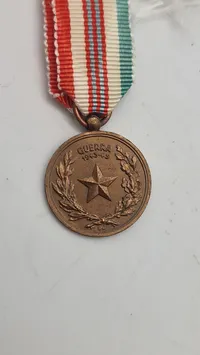 Italiensk  mindemedalje for befrielseskrigen 1943-1945 (Medaglia commemorativa della guerra di liberazione). Miniature. Original