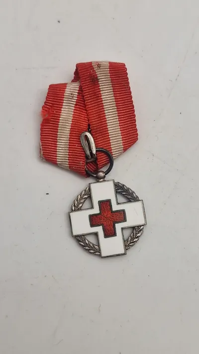 Dansk røde kors medalje 1939-45. Miniature. Original