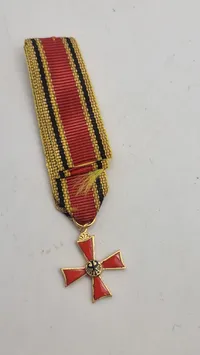 Tysk Bundesverdienstkreuz. Miniature. Original