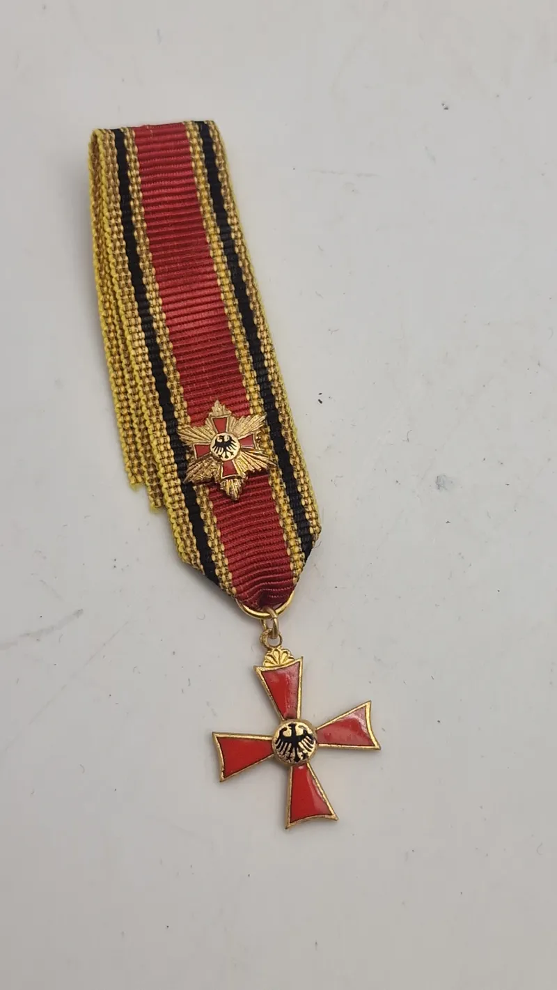 Tysk Bundesverdienstkreuz. Miniature. Original