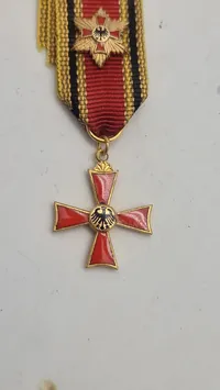 Tysk Bundesverdienstkreuz. Miniature. Original