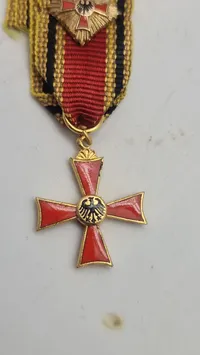 Tysk Bundesverdienstkreuz. Miniature. Original