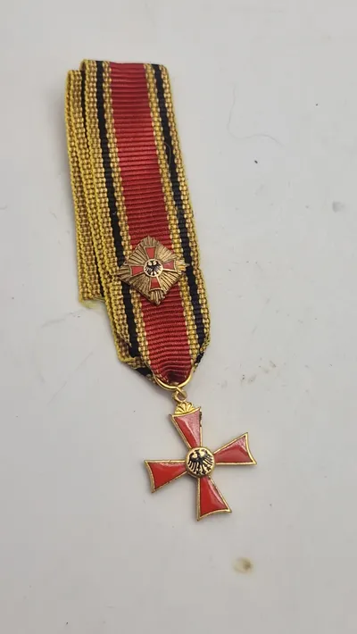 Tysk Bundesverdienstkreuz. Miniature. Original