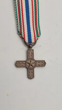 Italiensk Order of Vittorio Veneto. Miniature. Original
