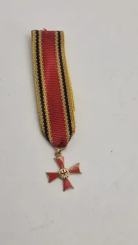 Tysk Bundesverdienstkreuz. Miniature. Original