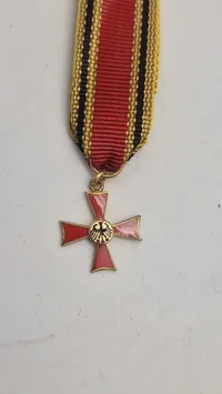 Tysk Bundesverdienstkreuz. Miniature. Original