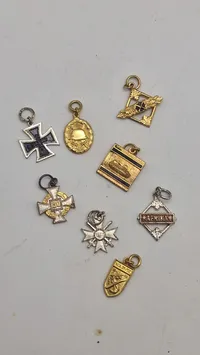 Samling tyske miniature ordner, 57 vers. Original