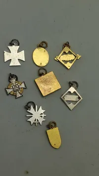 Samling tyske miniature ordner, 57 vers. Original