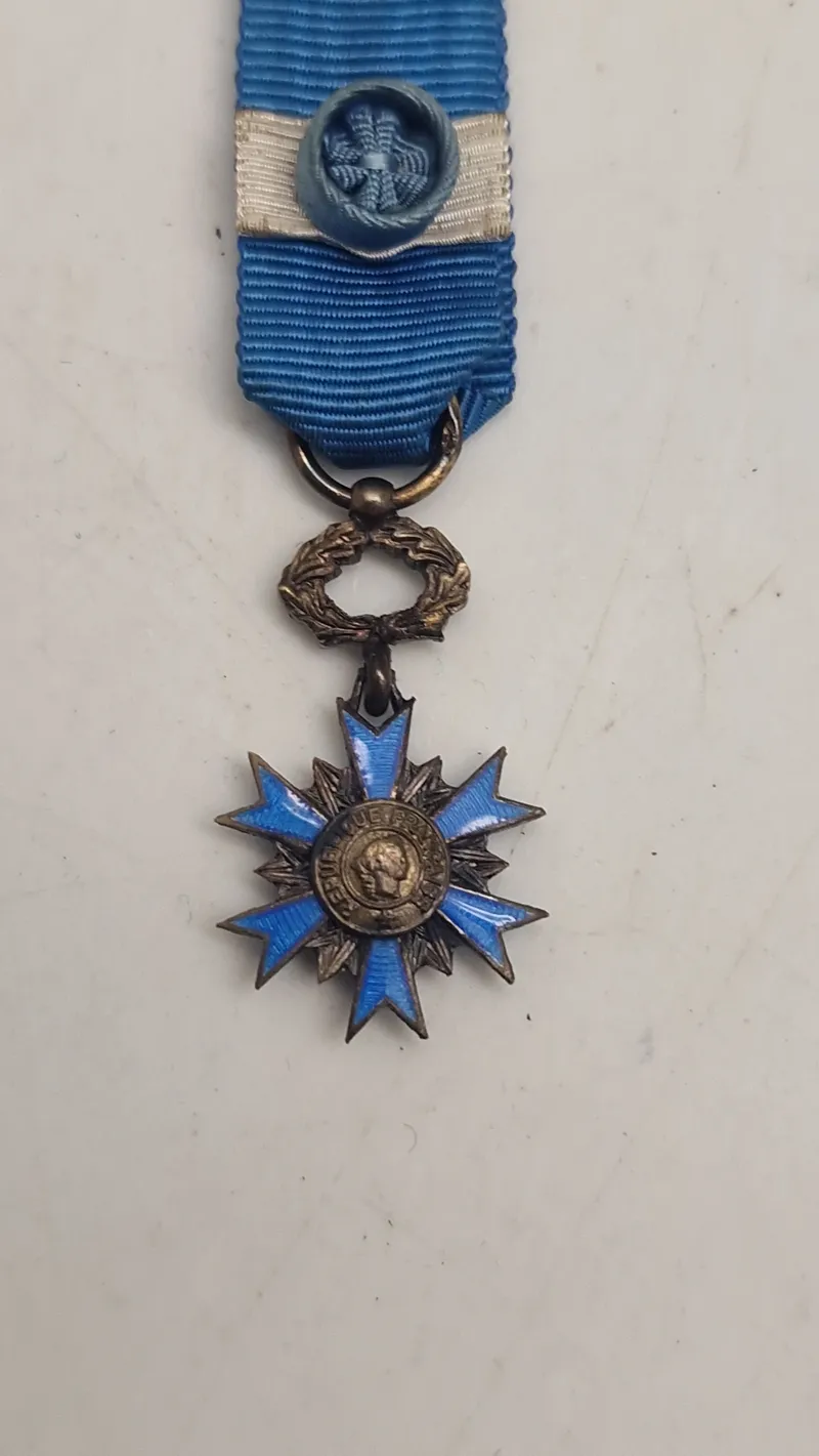 Fransk Ordre National du Mérite. Miniature. Original