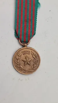 Italiensk mindemedalje for krigsperioden 1940-1943. Miniature. Original
