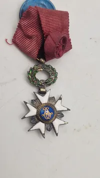 Belgisk miniature Ordre de la Couronne). Original