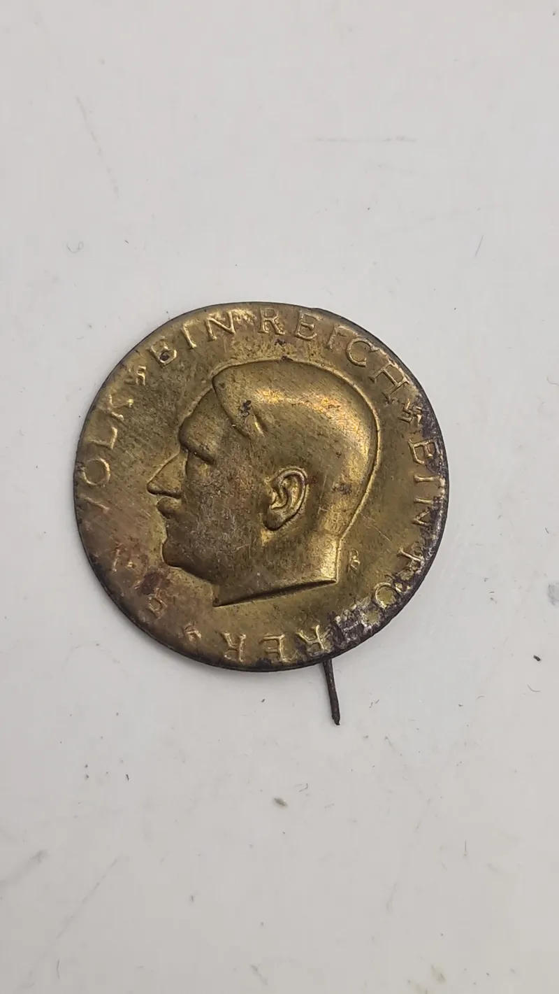 Tysk AH pin. Original