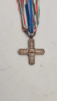 Italiensk Orden af Vittorio Veneto (Ordine di Vittorio Veneto) medalje fra Første Verdenskrig. Original