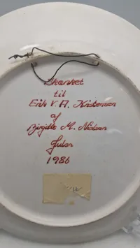 Plakette med Holger danske