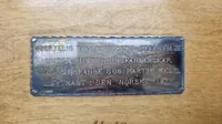 Sjælden æske givet som gave fra krigsfange nr 806 Martin Mesel, anholdt under aktion Polarkreis i 1943, har siddet i Oflag XXI-C (Schildberg) og Stalag III A (Luckenwalde). Original