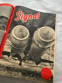 Stor samling indbunden tyske “Signal” blade - ww2