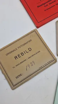 Samling souvenir fotos