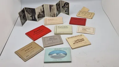 Samling souvenir fotos