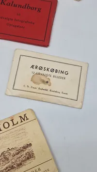 Samling souvenir fotos