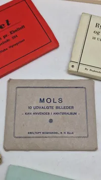Samling souvenir fotos