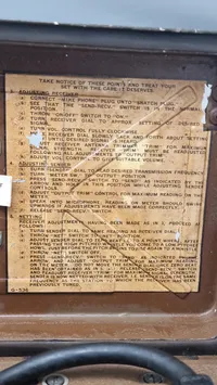 WWII canadisk Wireless Set No. 58 Mark I – Bærbar radiotransceiver