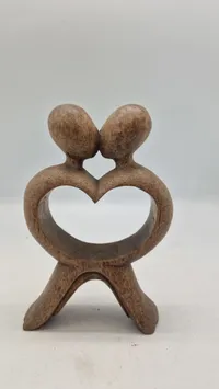 Afrikansk træ skulptur