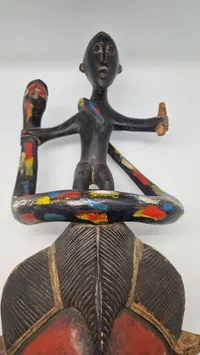 Afrikansk stamme maske