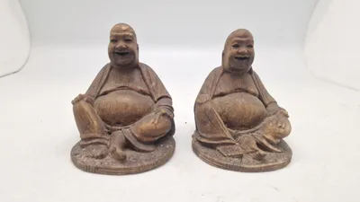 Buddhaer af træ