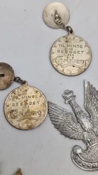 Samling diverse kors og ordner mm. Originale Polen mm.