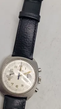 Original Viking Chronograf mærket Søværnet, brugt af Helikopter piloter