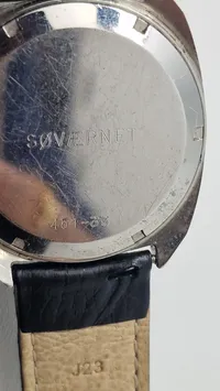 Original Viking Chronograf mærket Søværnet, brugt af Helikopter piloter
