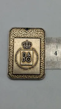 B&O plakette. Original
