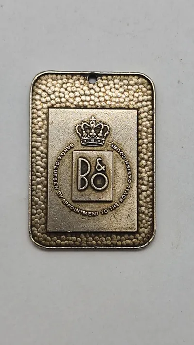 B&O plakette. Original