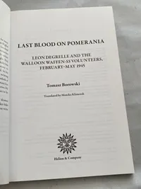 Last blood of Pomerania (W-SS)