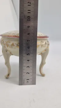 Porcelæns opsats med motiv af Napoleon