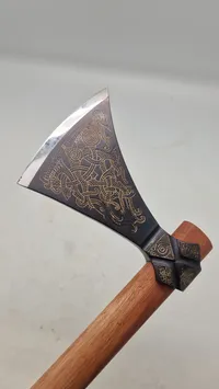 Veludført Vikinge økse