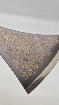 Veludført Vikinge økse