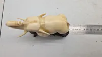 Elefant figur af ben