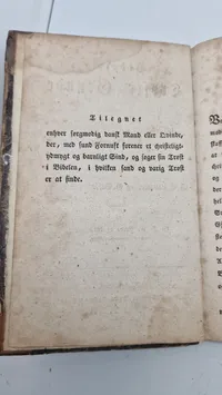 Bibelske Trøste Grunde", trykt i 1826 i København.