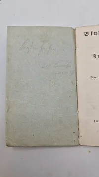 skudsmålsbog for fruentimmer fra 1838, udgivet af J.V. Soldenfeldt i København