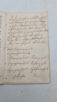 skudsmålsbog for fruentimmer fra 1838, udgivet af J.V. Soldenfeldt i København