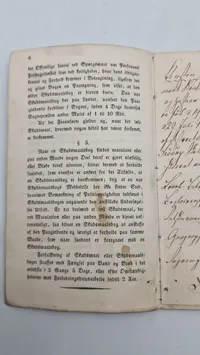 skudsmålsbog for fruentimmer fra 1838, udgivet af J.V. Soldenfeldt i København