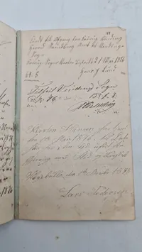 skudsmålsbog for fruentimmer fra 1838, udgivet af J.V. Soldenfeldt i København