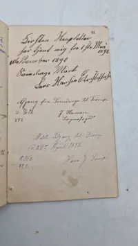 skudsmålsbog for fruentimmer fra 1838, udgivet af J.V. Soldenfeldt i København