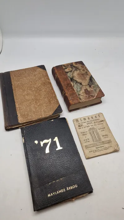 Samling 1800 tals bøger