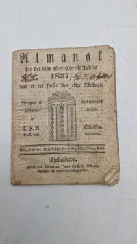 Samling 1800 tals bøger