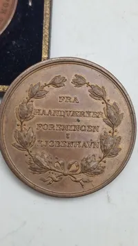 Medaljer fra håndværker foreningen i København