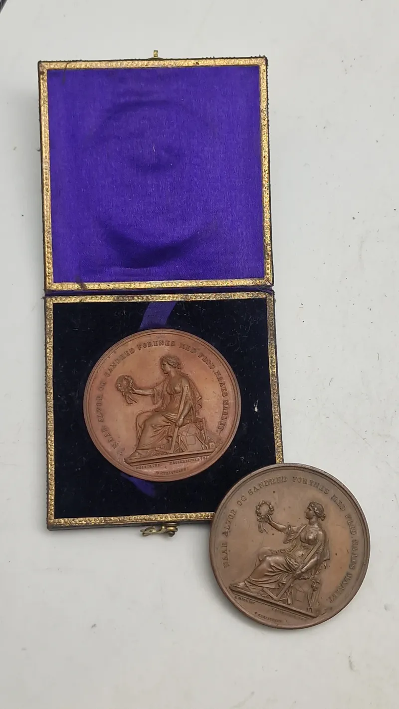 Medaljer fra håndværker foreningen i København